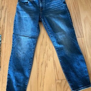 Lucky Brand Women’s Dark Blue Straight Jeans size 10/30